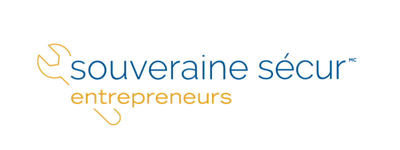 Logo Sovereign Sécur Entrepreneurs avec une illustration d'une clé